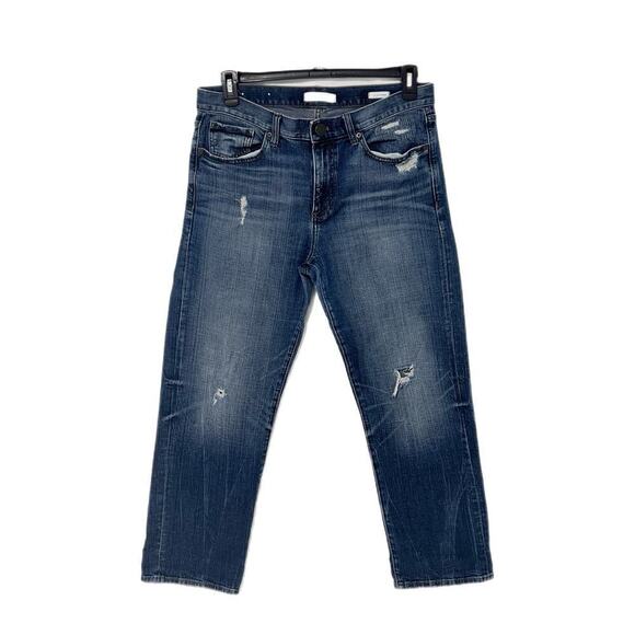Banana Republic Denim - Banana Republic Premium Denim Womens Boyfriend Jeans Size 30 Blue 5 Wide Leg
